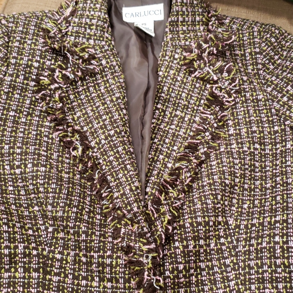 Carlucci Tweed Blazer S